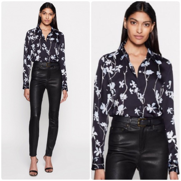 Equipment Tops - Equipment femme essential floral print button shirt